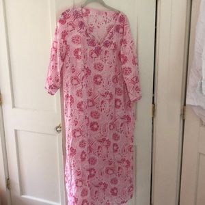 Lilly Pulitzer caftan dress tunic sz XL